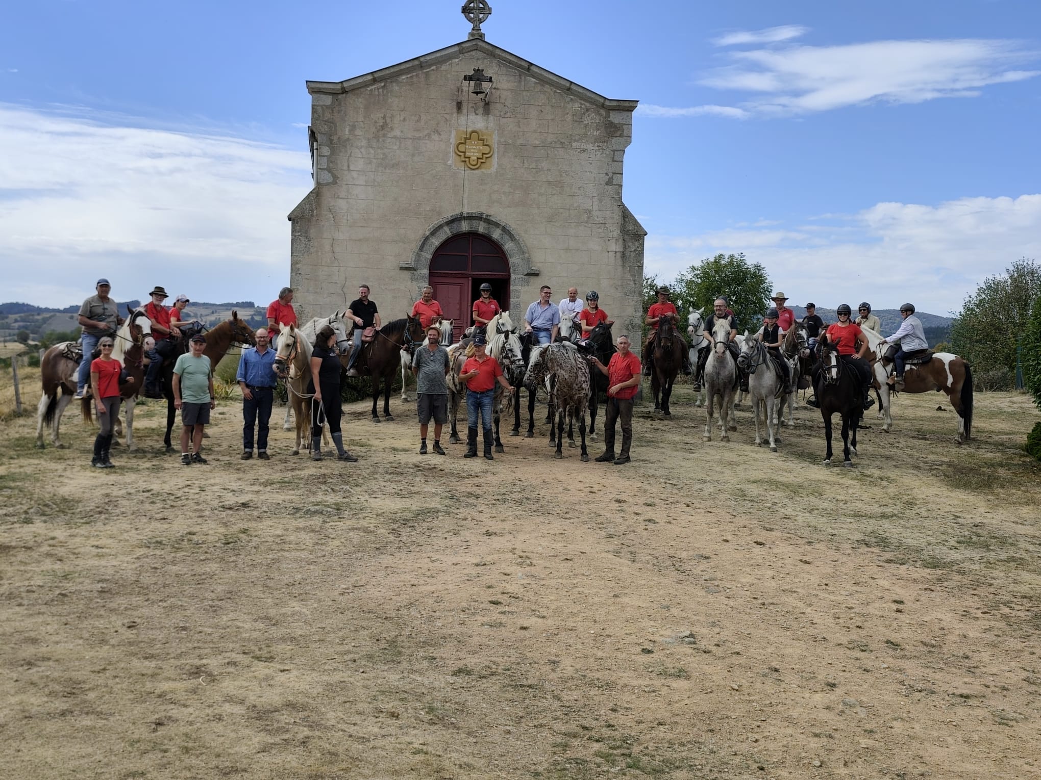 Rando souvenir « Monique » Chapelle de la Salette à Chérier dimanche 27 septembre